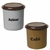 Conjunto Potes 2LTS 2Peças Café/Açucar