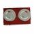 conjunto 2 potes de vidro com tampa plastica - 180ml na internet