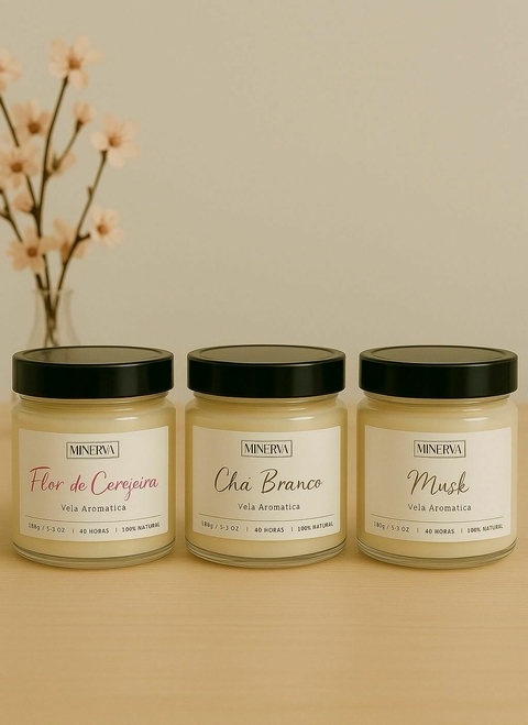 Kit 3 Velas Aromáticas - comprar online