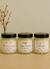 Kit 3 Velas Aromáticas - comprar online