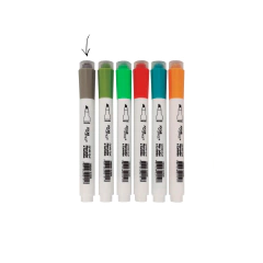 Caneta Dual Marcador E Carimbo