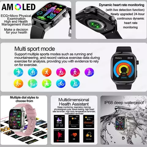 Smartwatch de Saúde Avançada 2025 – Seu Parceiro Completo em Monitoramento de Saúde