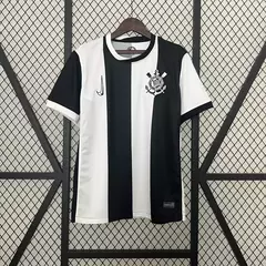 CORINTHIANS 2024 - TERCERA CAMISETA BLANCA Y NEGRA