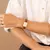 Relógio Saint Germain Square Bronx Rosé Gold - comprar online