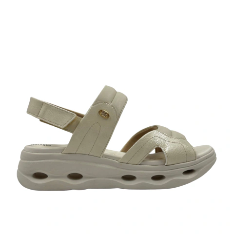 Sandalia Piccadilly Maxi Tech Off White