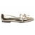 Imagem do Mocassim Feminino Rasteiro - Tamanho 39, Cor Ouro Light (456.012F-39)