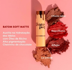 batom choco fun fenzza - comprar online