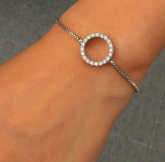 Pulsera circulo cubic