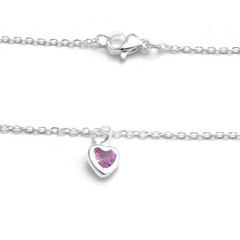 Conjunto cristal rosa