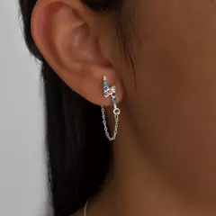 Aros rayo multicolor