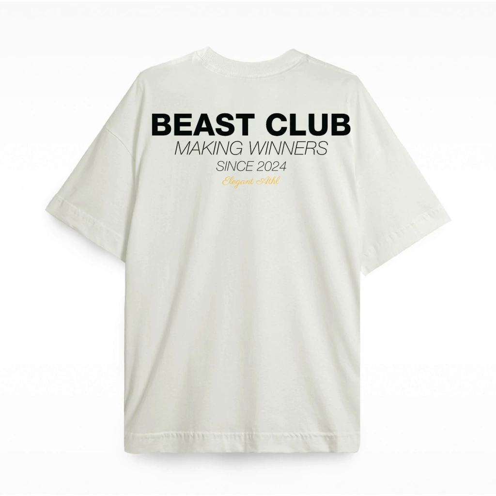 Camiseta Oversized Making Winners Off-White