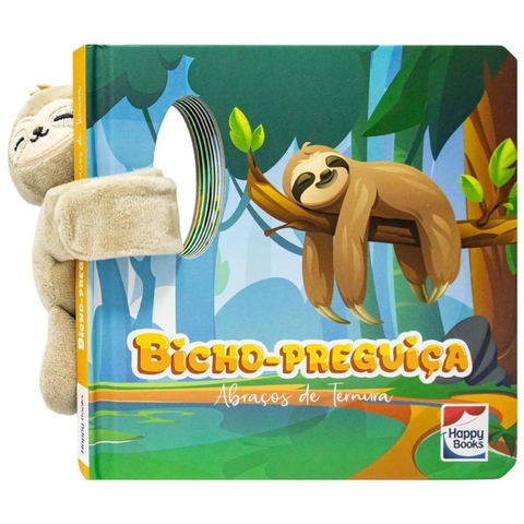Livro Infantil Abraços De Ternura Bicho Preguiça Happy Books