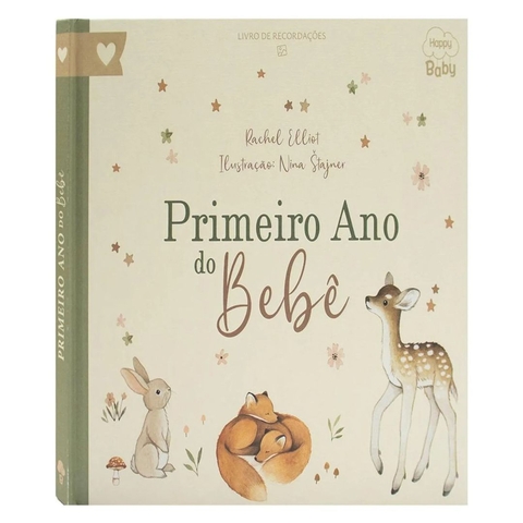Livro Primeiro Ano Do Bebê Recordações Editora Happy Books