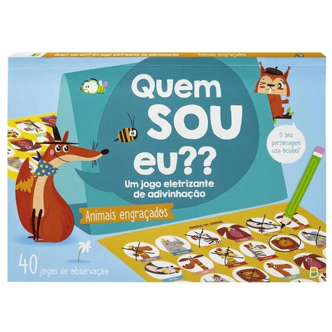 Livro Adivinha Quem Sou Eu! Animais Engraçados Happy Books