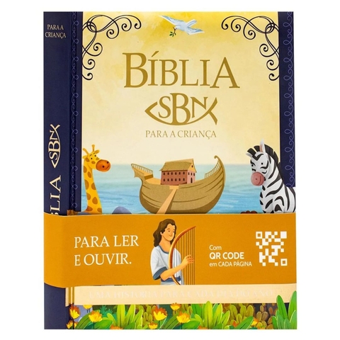 Bíblia SBN Para Crianças Ler e Ouvir Todo Livro
