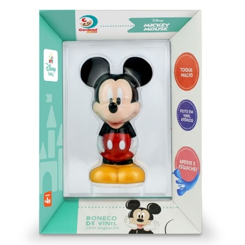 Boneco Baby Mickey Disney De Vinil Com Esguicho Cardoso