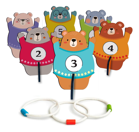 Jogo de Argolas Ursinhos - Babebi