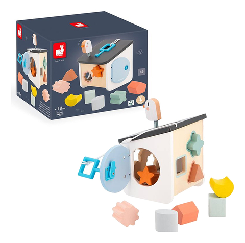 Encaixe Formas - Casa Do Passarinho Sweet Cocoon Janod