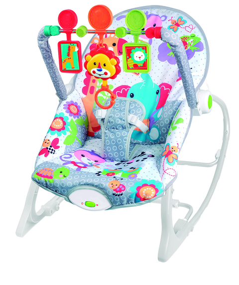 Cadeira De Descanço Balanço Para Bebês Com Música Zippy Toys