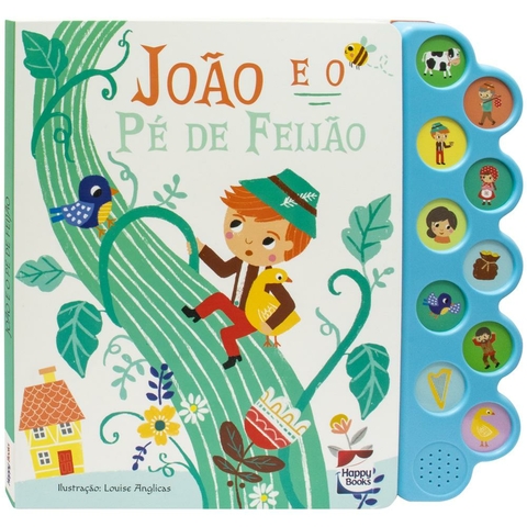 Livro Infantil João eo Pé De Feijão Coleção Encantos Sonoros