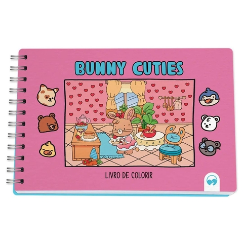 Livro Infanti Para Colorir Bunny Cuties Vale Das Letras