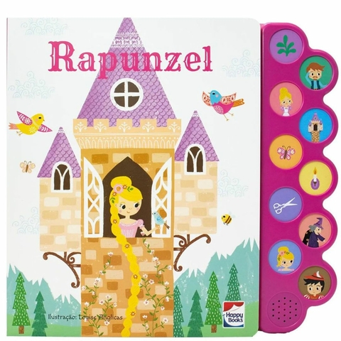 Livro Encantos Sonoros Rapunzel Happy Books