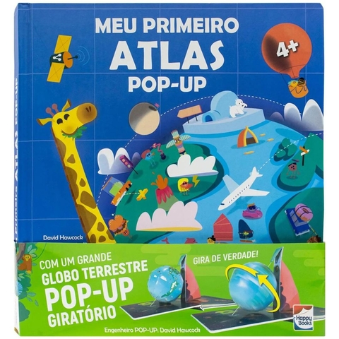 Meu Primeiro Atlas Com Globo Terrestre Pop-Up Happy Books