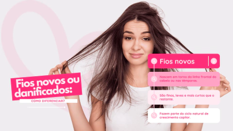 Vídeo de Brilhance Hair | Crescimento de cabelo: biotina, colágeno e vitaminas | até 6x sem juros