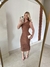 Vestido Isis Marrom Claro