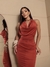 Vestido Jade Terracota