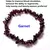 Imagem do Pulseira de Pedra Natural Irregular para Mulheres, Contas De Cristal, Jóias Chi