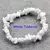 Pulseira de Pedra Natural Irregular para Mulheres, Contas De Cristal, Jóias Chi - comprar online