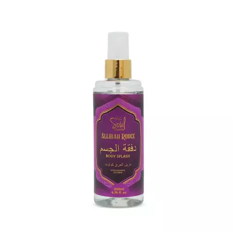 Body Splash Allibah Rouge 200ml - Soul Cosméticos