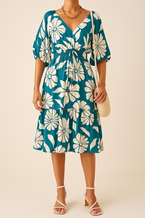 VESTIDO ESTAMPADO - comprar online