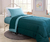Kit Acolchado + Sábanas Bitono 1 1/2 Plazas VARIOS COLORES - Jean Cartier - Pret a Home