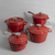 Cacerola Esmaltada Roja 24 cm - Volf - Pret a Home