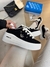 FLAT PLATAFORMA PRETO/BRANCO - INVICTUS SHOES