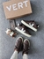 VERT VELCRO CAFÉ/BRANCO