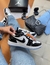 JORDAN LOW PRIME PRETO VERNIZ/CELESTE na internet