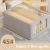 Caja Canasto Cesto Organizador Plegable Con Tapa Y Ventana Tamaño XXL - tienda online