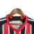 Kit Infantil São Paulo Away 23/24 - Adidas - Vermelho e Preto - Manto dos fanáticos