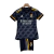 Kit Infantil Real Madrid III 23/24 Adidas - Azul com detalhes em amarelo e branco