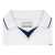 Camisa Napoli II 24/25 - Torcedor EA7 Masculina - Branca com detalhes em azul - Manto dos fanáticos