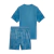 Kit Infantil Palmeiras Goleiro 25/26 - Puma - Azul com detalhes em branco - comprar online