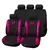 Capas de assento de carro borboleta universal capa de assento de carro capas de - loja online
