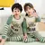 Imagem do Novo algodão crianças pijamas conjuntos de inverno do bebê meninas meninos ro