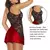 Sutiãs sem alças de peça única para mulheres, roupas íntimas vermelhas com - comprar online
