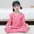 Conjunto de roupas de inverno para crianças, pijama para meninos e meninas, con na internet