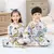 Novo algodão crianças pijamas conjuntos de inverno do bebê meninas meninos ro - FB Female Beauty