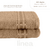 Kit 02 toalhas de banho linea Marrom Nóz (800LINEA005) - comprar online